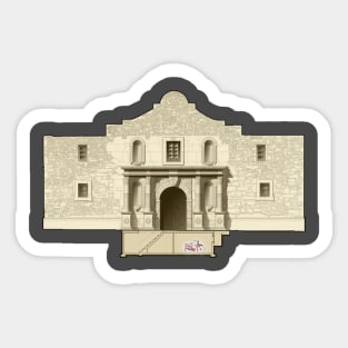 Basement of the Alamo Sticker